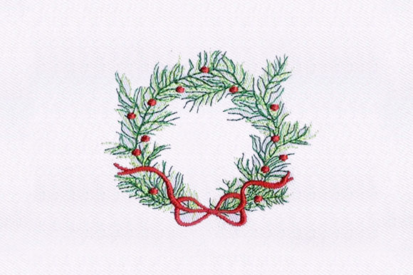 Cherry Wreath: A Charming Addition to Your Embroidery Collection