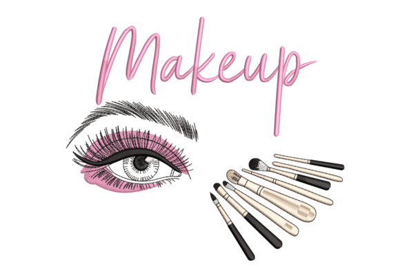 Chic Makeup Eye Brushes – Beauty Salon