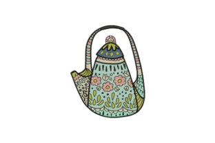 Floral TeaPot: A Charming Addition to Your Apparel