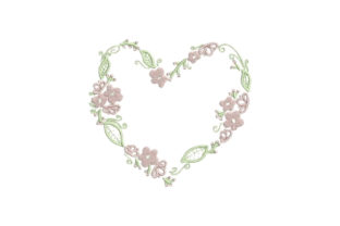 Heartshaped Pink Flower Wreath: A Spring Delight