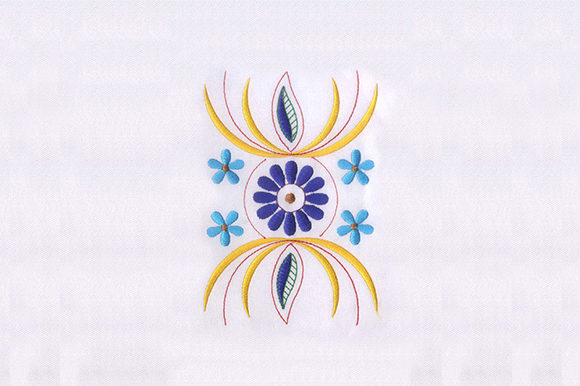 Leaf Floral Quilting: A Versatile Embroidery Design
