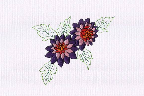 Purple Pink Floral: A Delicate Touch for Craft Fairs