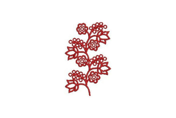 Redwork Flowers: A Charming Addition to Your Embroidery