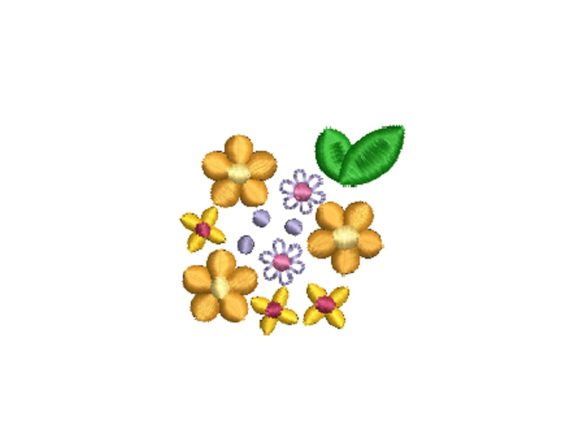 Small Flowers: A Delicate Touch for Embroidery Projects